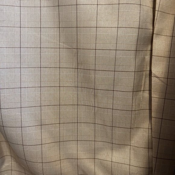 Stafford Tailored Culture Tan Sport Coat Two Button Linen/Cotton 44S Immaculate! - Picture 7 of 12